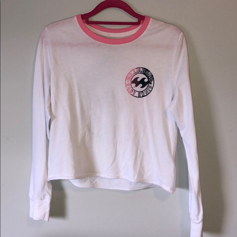 long sleeve crop top